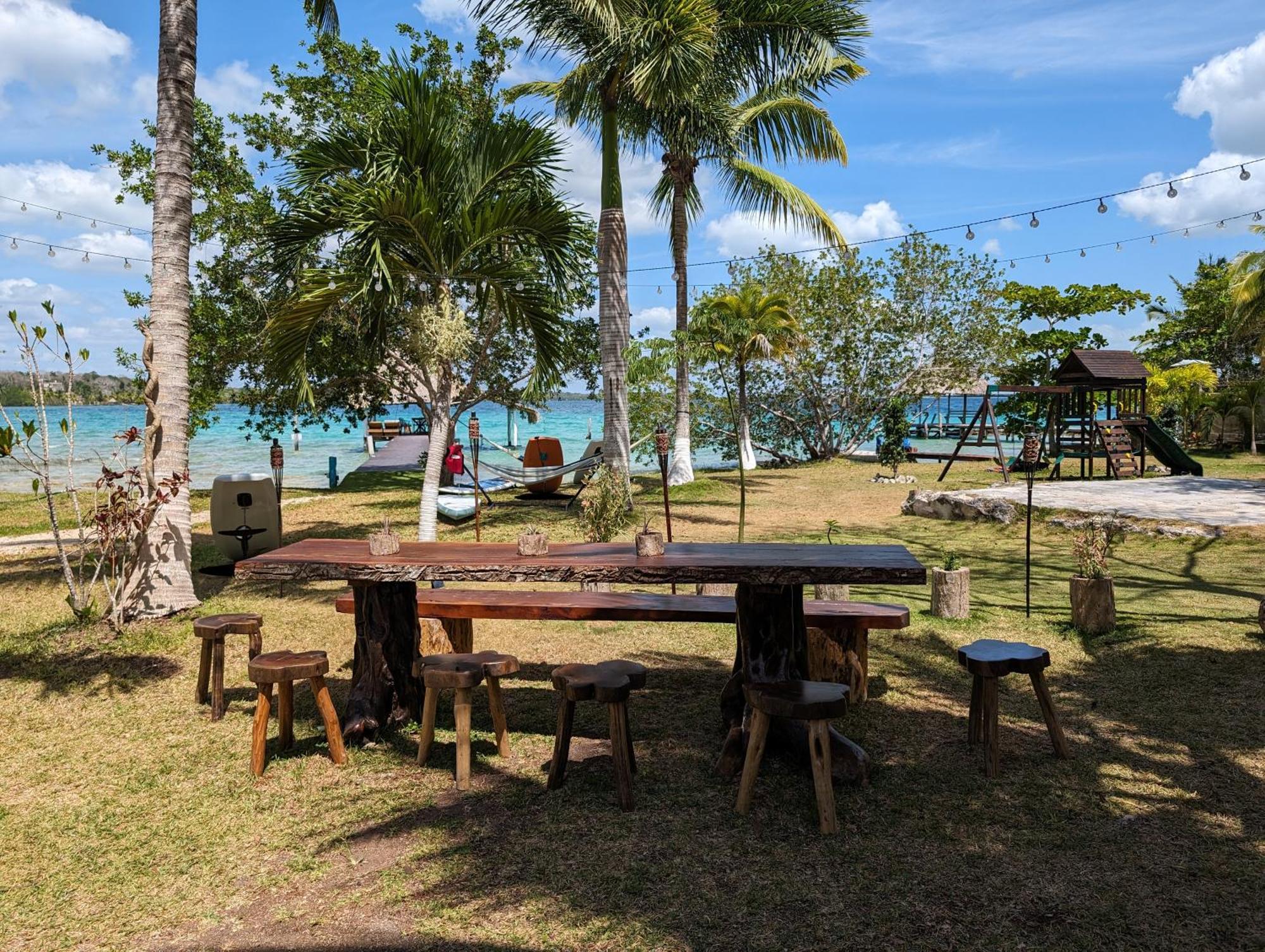 Con Muelle Privado En La Laguna De Bacalar